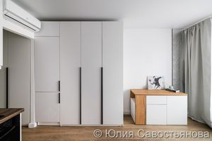 Пример работ по хоумстейджингу Комплектация, студия, ЖК Матвеевский парк в Москве